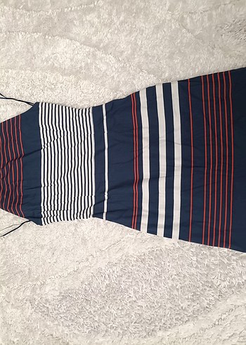 Çizgili elbise - Görsel 5