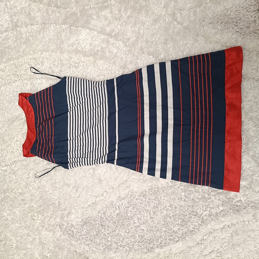 Çizgili elbise - Görsel 5