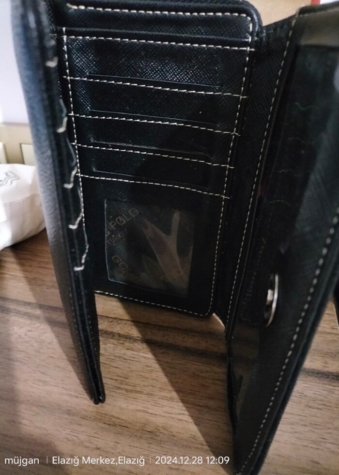 Golden polo kadın cüzdan  - Görsel 4