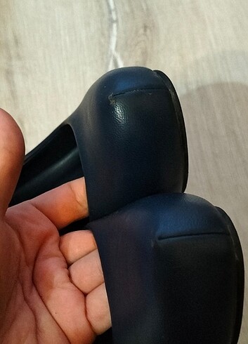 Yüksek topuk mavi ayakkabi - Görsel 6