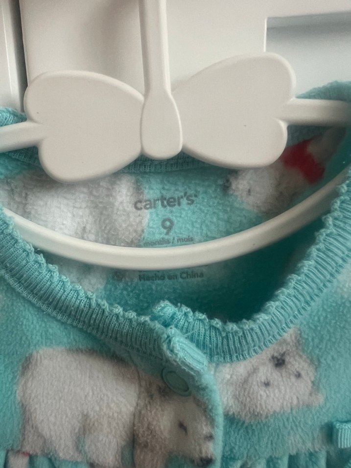 Turkuaz Desenli Bebek Tulum - Görsel 2