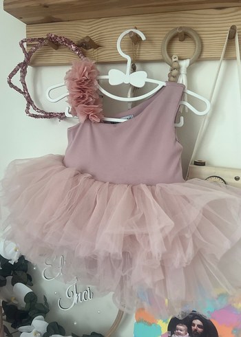 Doğum günü elbisesi kız bebek - Görsel 3