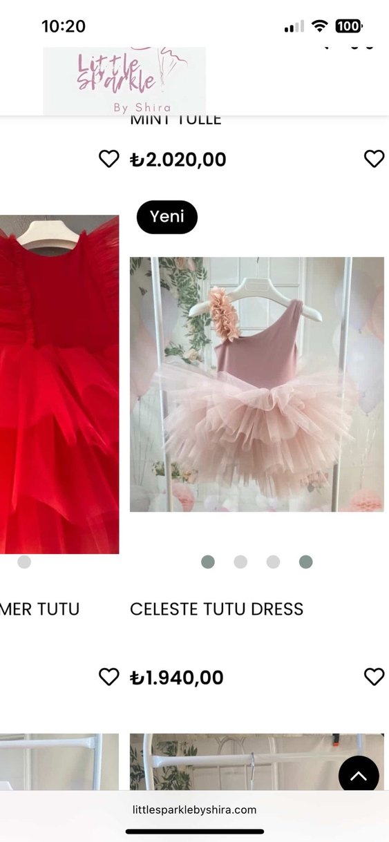 Doğum günü elbisesi kız bebek - Görsel 4