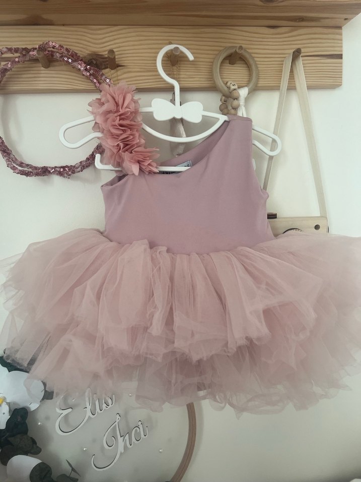 Doğum günü elbisesi kız bebek - Görsel 2