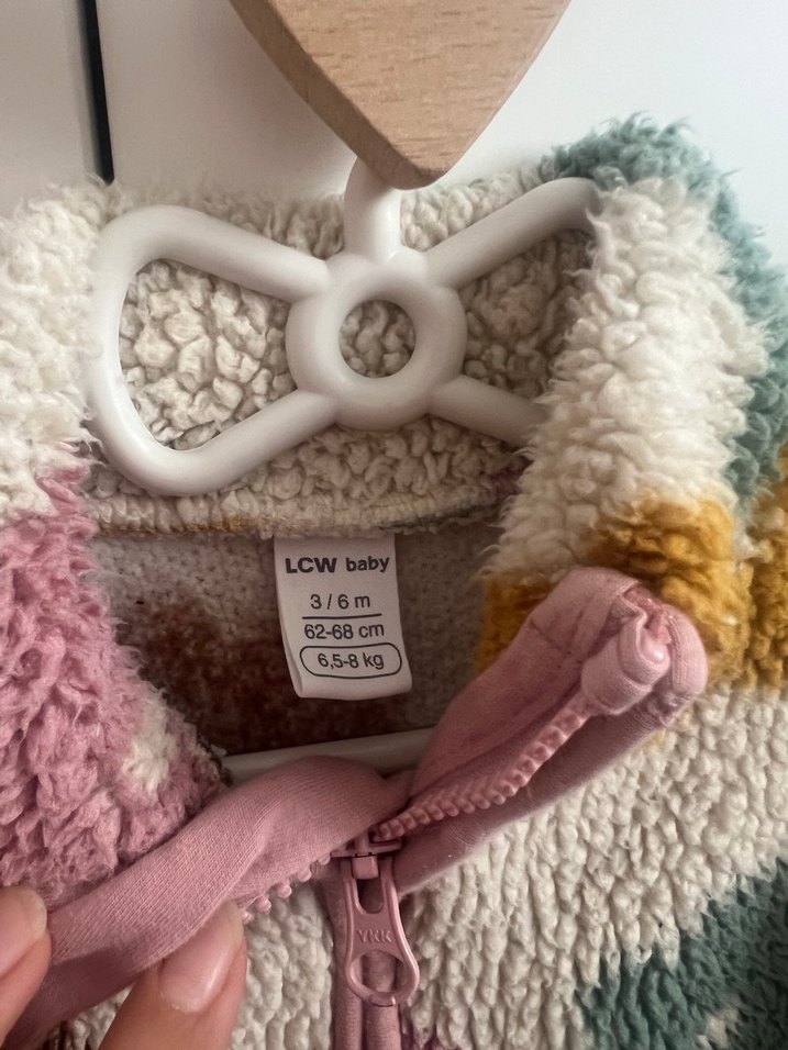 Kız bebek mont - Görsel 3