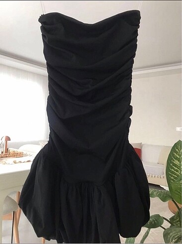 Diğer Balon etek kısa elbise