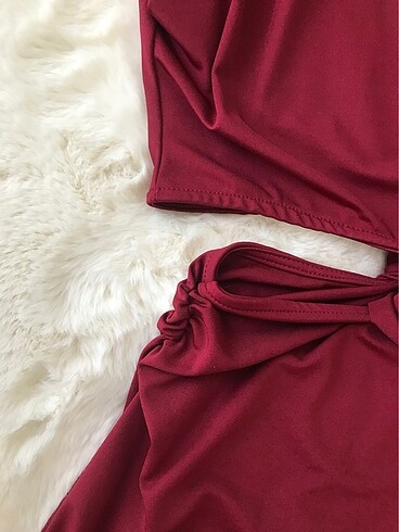 Zara Zara kesik model vatkalı elbise