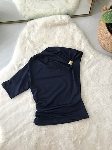 xl Beden Zara metal aksesuarlı bluz