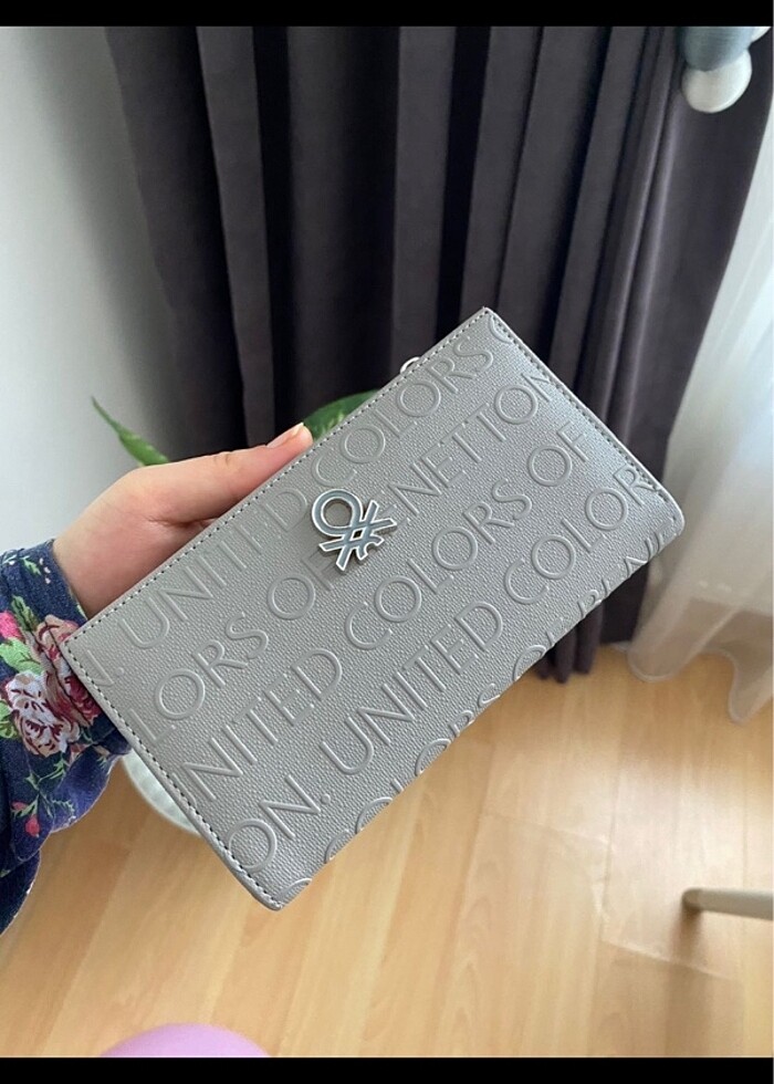 Benetton orijinal cüzdan - Görsel 2