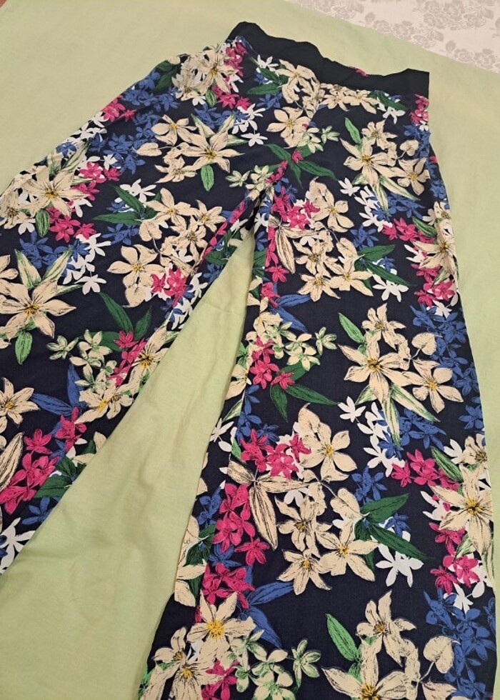 Pijama  lastikli pantlon  - Görsel 3