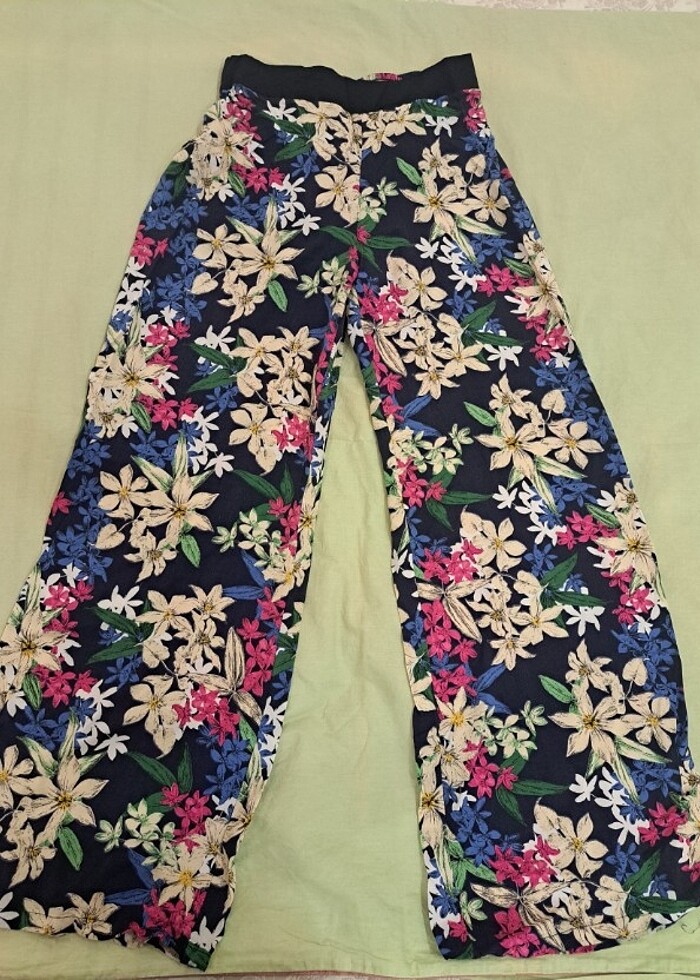 Pijama  lastikli pantlon  - Görsel 4