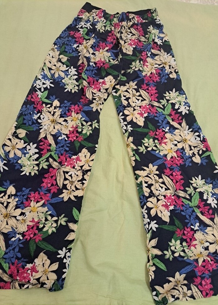 Pijama  lastikli pantlon  - Görsel 5