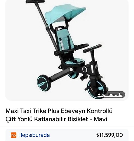 Maxi taxi çocuk bisikleti