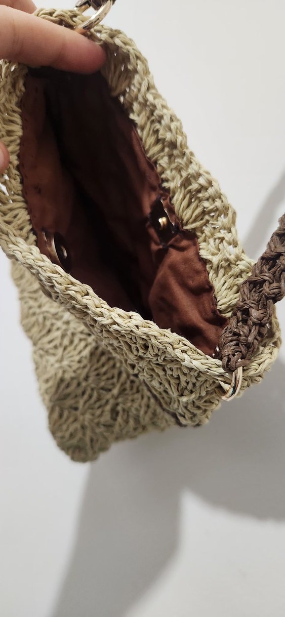 Örgü Bohem Kadın Çanta - Görsel 2