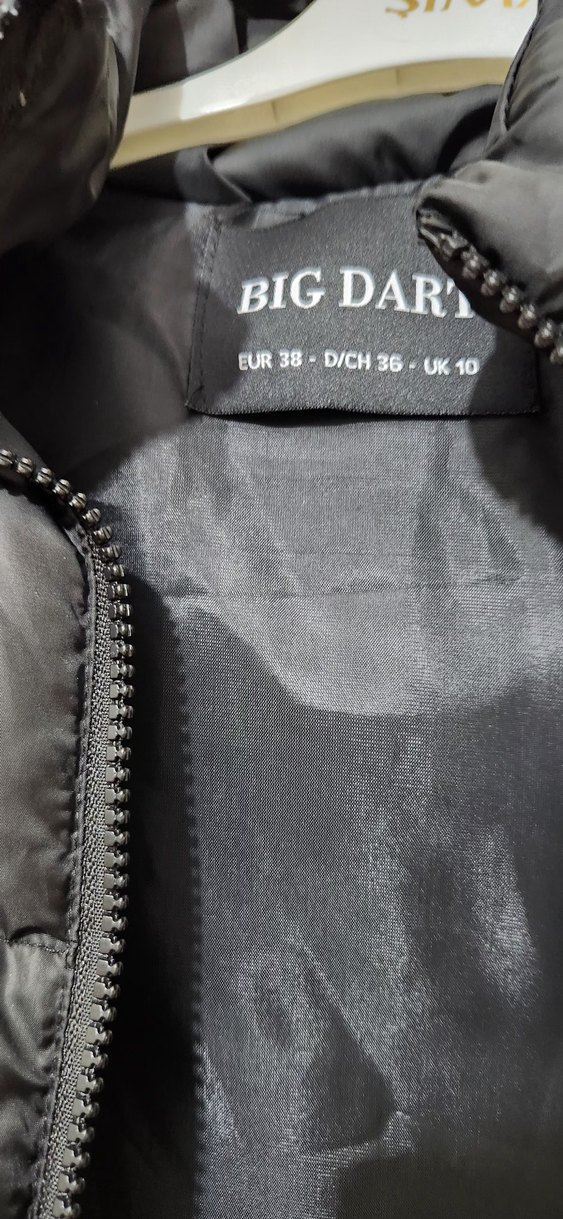 Kürk Detaylı Siyah Şişme Yelek - Görsel 2