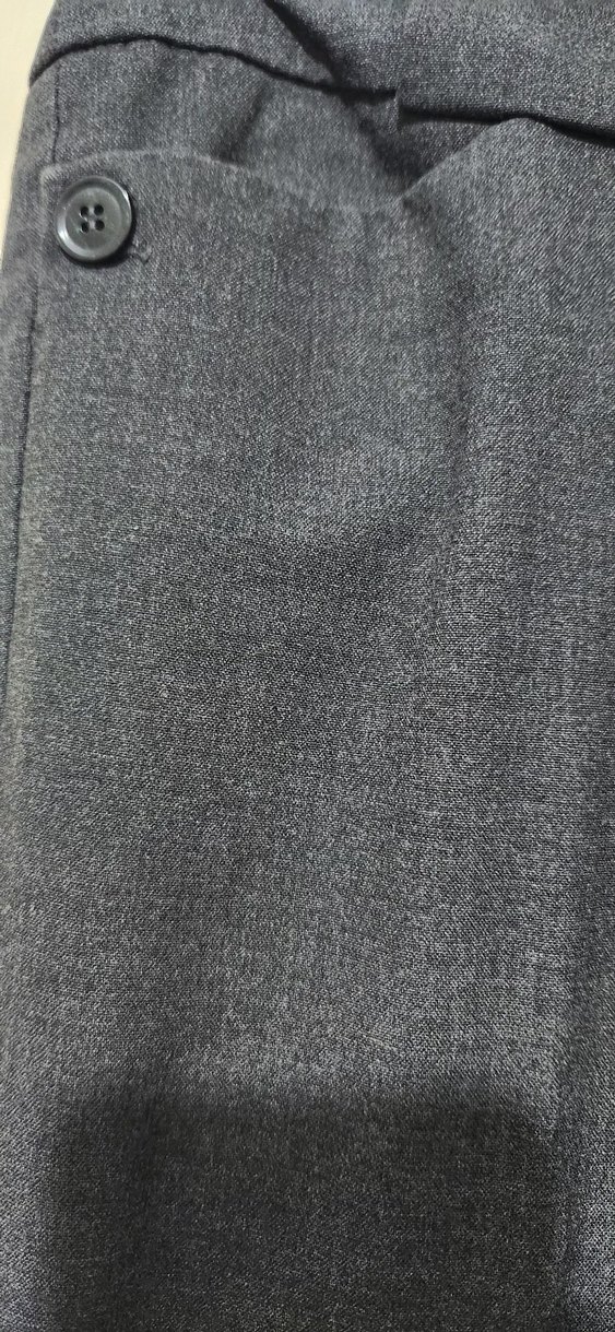 Kadın Antrasit Kumaş Pantolon - Görsel 2