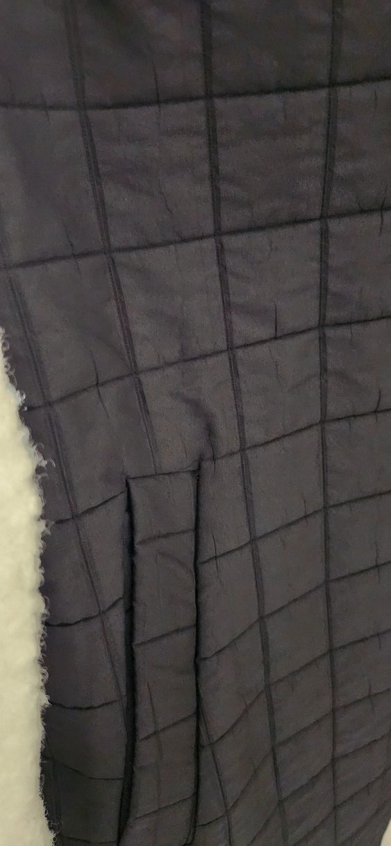 Düğmeli Siyah-Beyaz Kadın Ceket - Görsel 3