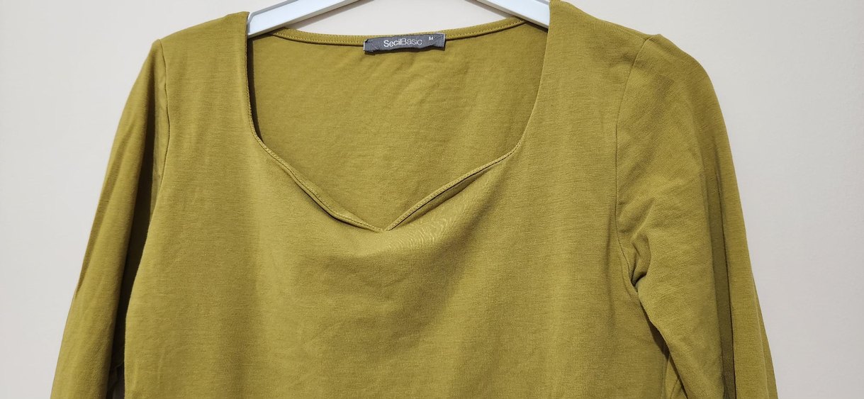 Kadın yarım kol bluz - Görsel 2