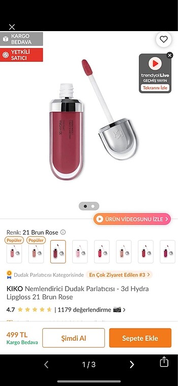 kiko gloss