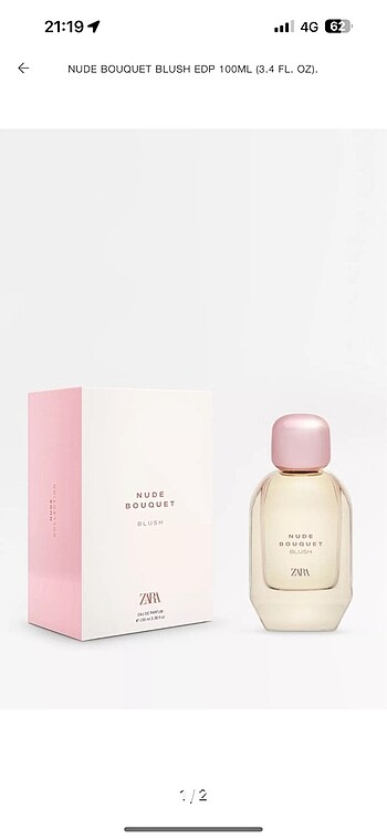zara nude bouquet blush