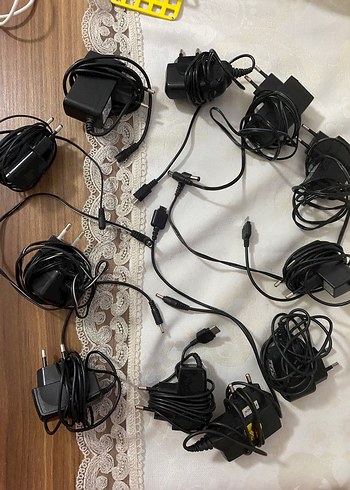 Siyah Telefon Şarj Cihazları - Görsel 5