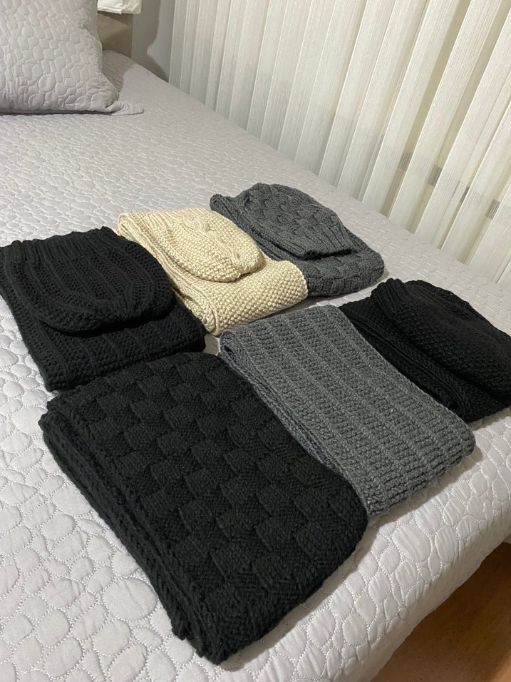 Erkek Bere ve Atkı Seti - Görsel 3