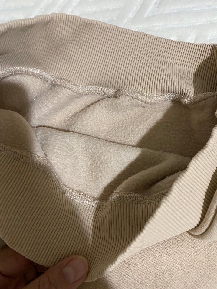 Bej Kapüşonlu Erkek Sweatshirt - Görsel 2