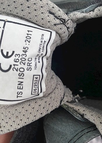 Gri Erkek iş ayakkabısı - Görsel 9