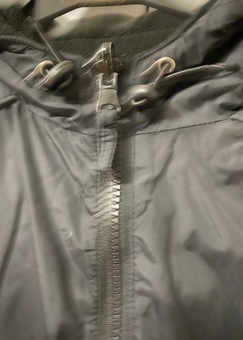 Siyah Kadın Fermuarlı mont - Görsel 4