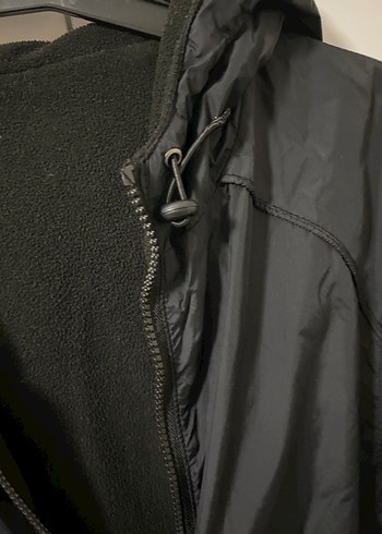 Siyah Kadın Fermuarlı mont - Görsel 10