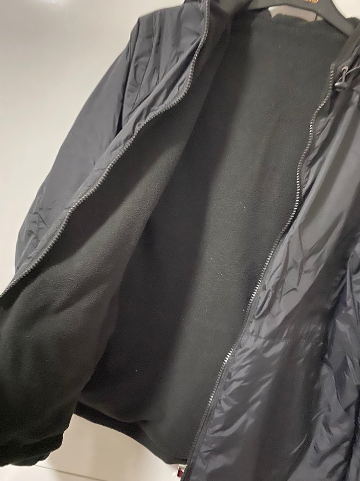 Siyah Kadın Fermuarlı mont - Görsel 5