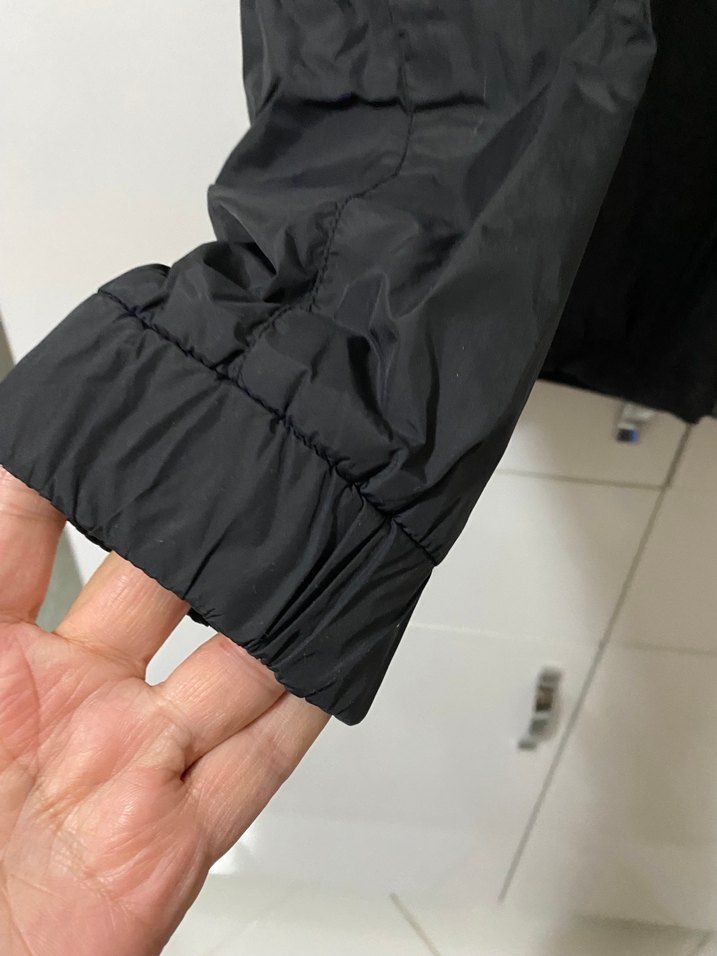 Siyah Kadın Fermuarlı mont - Görsel 3