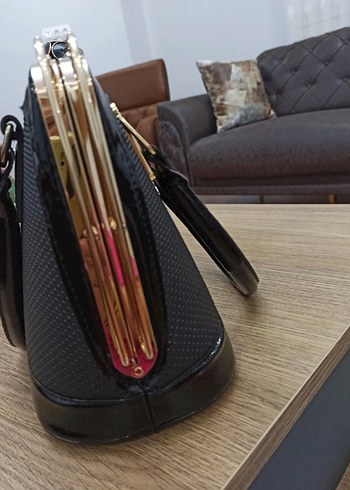 Klasik Siyah  Kadın Çanta - Görsel 4