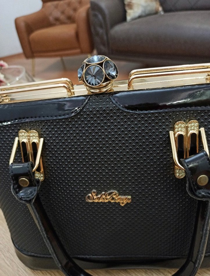 Klasik Siyah  Kadın Çanta - Görsel 2