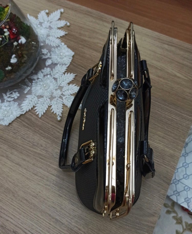 Klasik Siyah  Kadın Çanta - Görsel 3