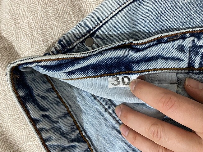 Denim şort