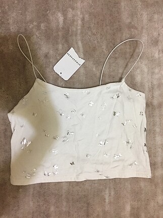 river island kelebekli crop
