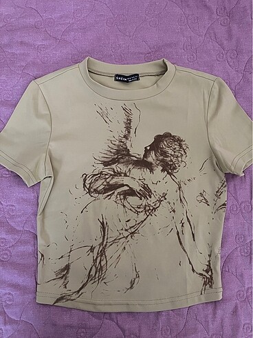 Shein Yeşil Crop Üst