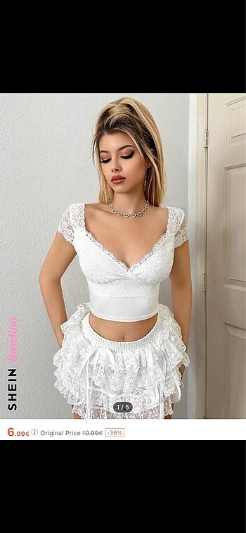 dantelli crop top