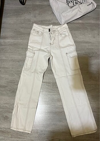 Urban Outfitters y2k vintage kargo kot pantolon