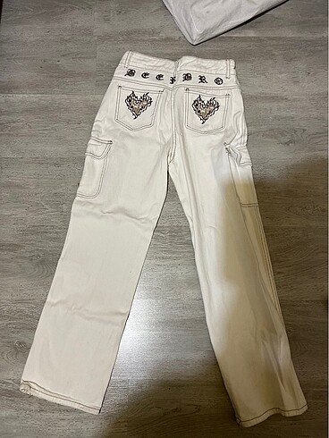 xs Beden y2k vintage kargo kot pantolon