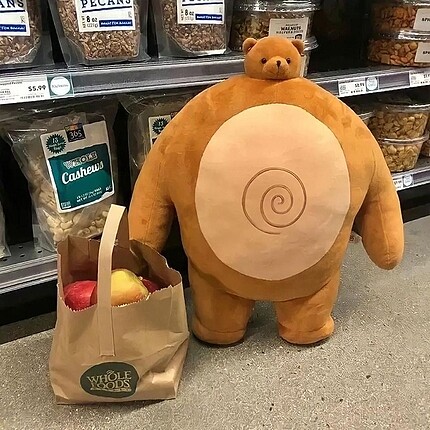 Tinny head tedy bear