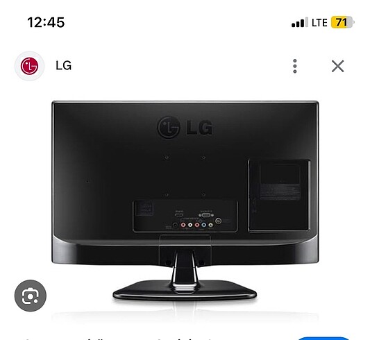 Lg monitör/televizyon - Görsel 2