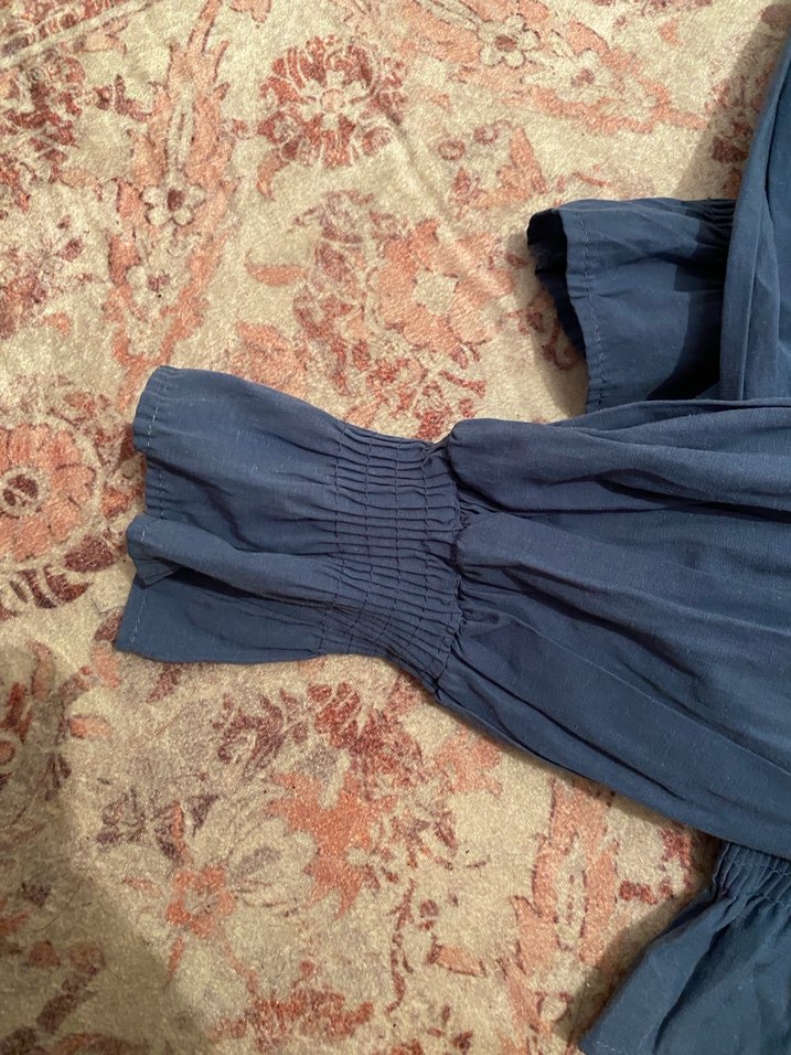 Uzun Kollu Fırfırlı Bluz - Görsel 5