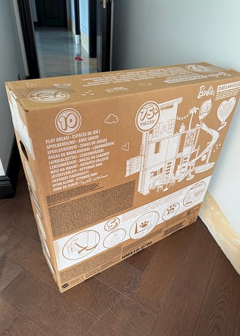 Barbie Dreamhouse Oyuncak Ev - Pembe - Görsel 4