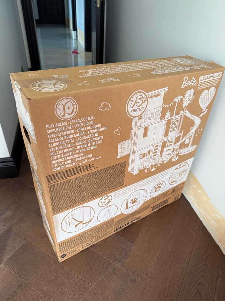 Barbie Dreamhouse Oyuncak Ev - Pembe - Görsel 4