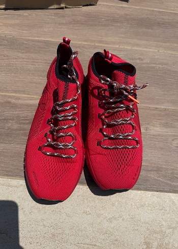 Kırmızı Renkli Erkek Bağcıklı Spor Ayakkabı - Görsel 2