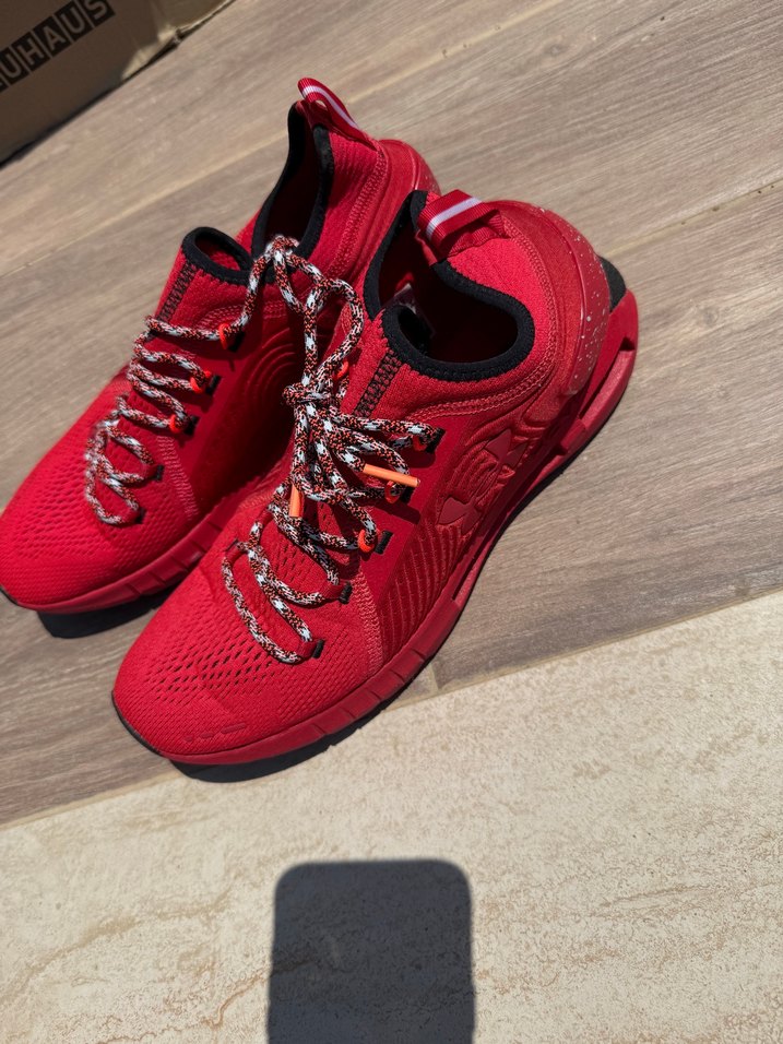 Kırmızı Renkli Erkek Bağcıklı Spor Ayakkabı - Görsel 5