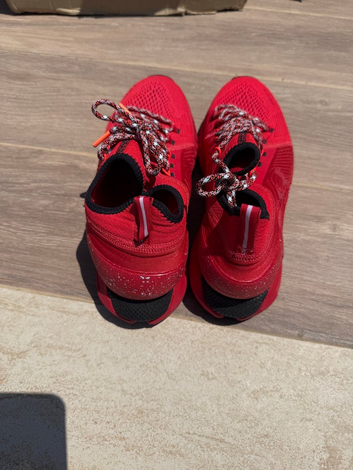 Kırmızı Renkli Erkek Bağcıklı Spor Ayakkabı - Görsel 3