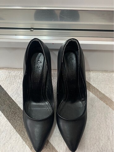 36 Beden siyah Renk Siyah Stiletto